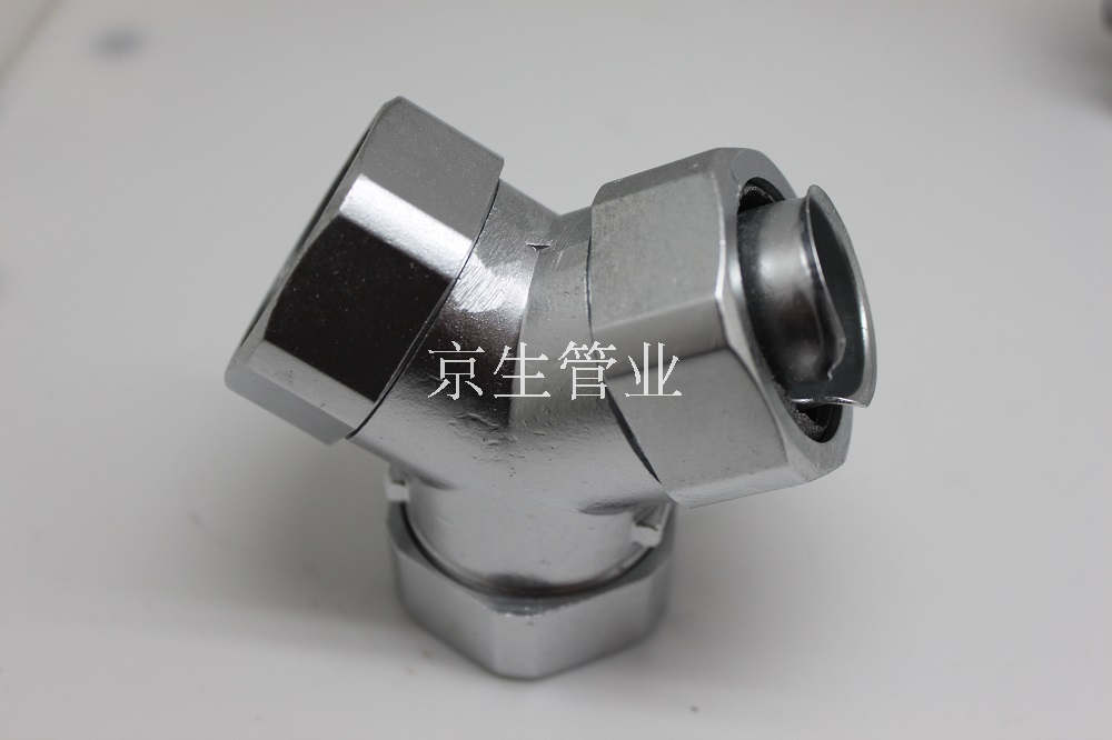 包塑金属软管三通接头 Y型三通接头 蛇皮管三通